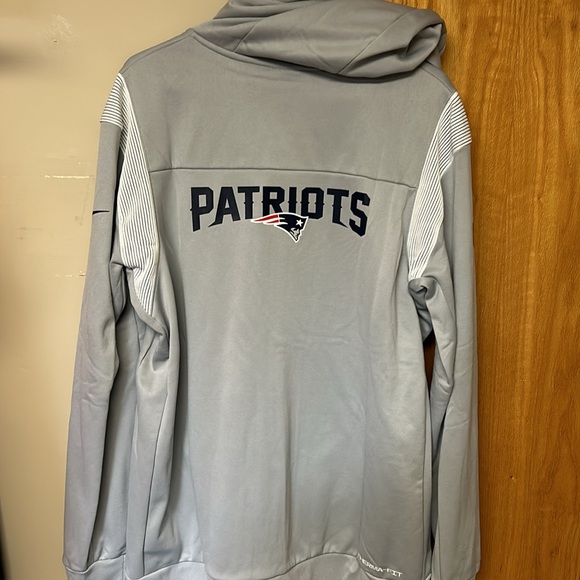 Nike New England Patriots Full Zip Hooded Sweatshirt - Picture 6 of 6